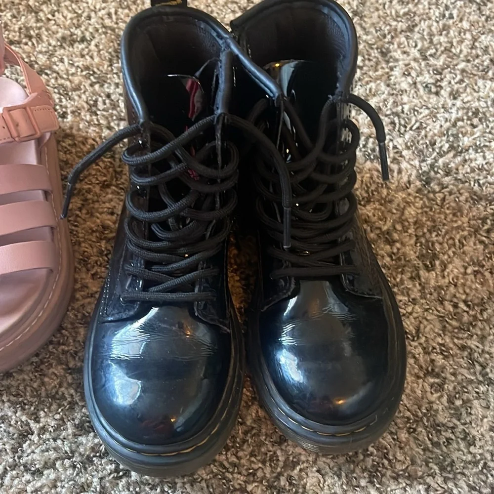 Doc martens boots and Madden sandals